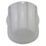 2mm Clear Face Shield with Chin Wrap - Clear Lens Replacement