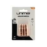 2 x MB15 Gasless MIG Welding Nozzle UNIMIG flux core PGN15GLN - Image 2