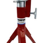 2 x Heavy Duty Welding Pipe Stand Fixed Legs Adjustable Height - 1135kg - Image 4