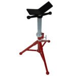 2 x Heavy Duty Welding Pipe Stand Fixed Legs Adjustable Height - 1135kg - Image 5