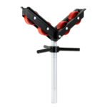 300mm (12") Large V-Head Steel Rollers for Pipe Stand 8,580 lbs (3,900kg) Load Rating