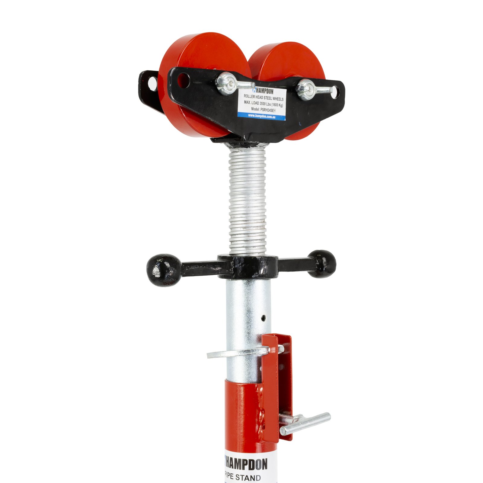 Welding Pipe Stand Roller Head with Steel Rollers