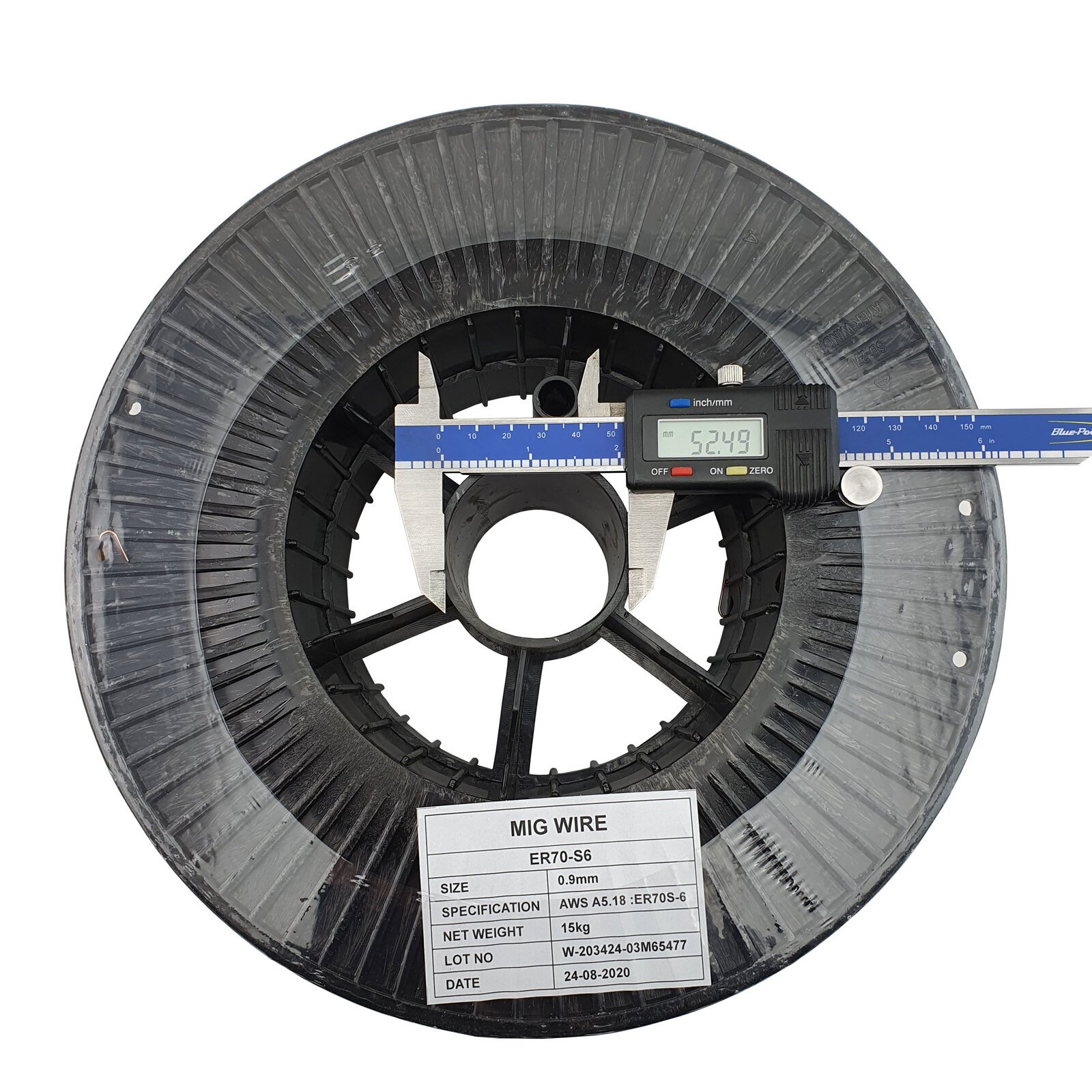 15kg - 1.6mm ER70S-6 Mild Steel MIG Welding Wire Spool