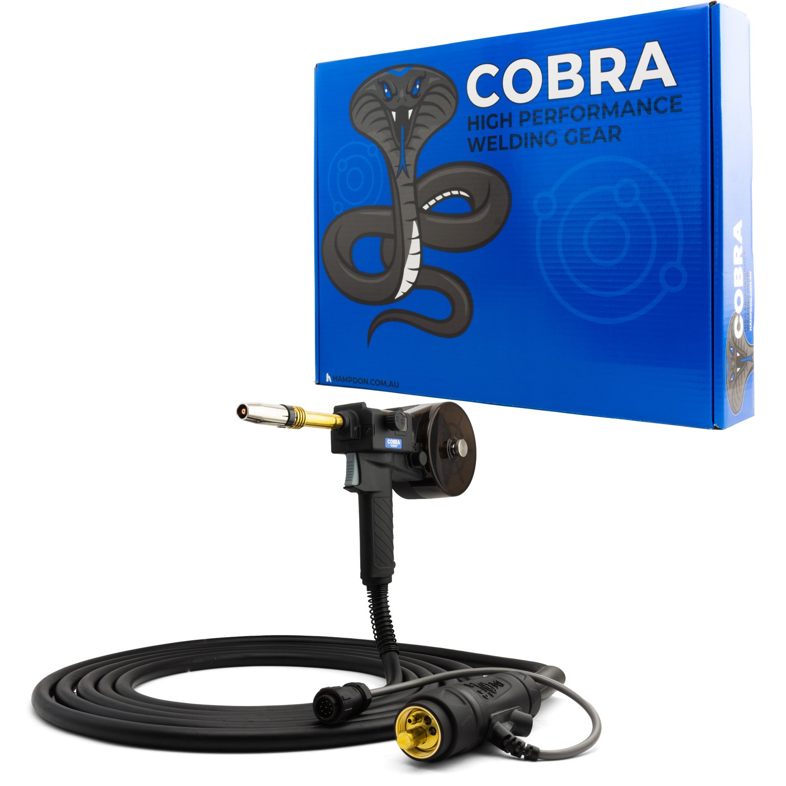 240 Amp - 6m MIG Spool Gun to suit Unimig - Euro 9 Pin - Aluminium Value Pack