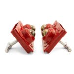 4 Pair Welding Pipe Stand Roller Head Sleeve Stainless Steel