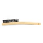 Mild Steel Wire Brush - Wooden Handle 4 Row - 12 Each