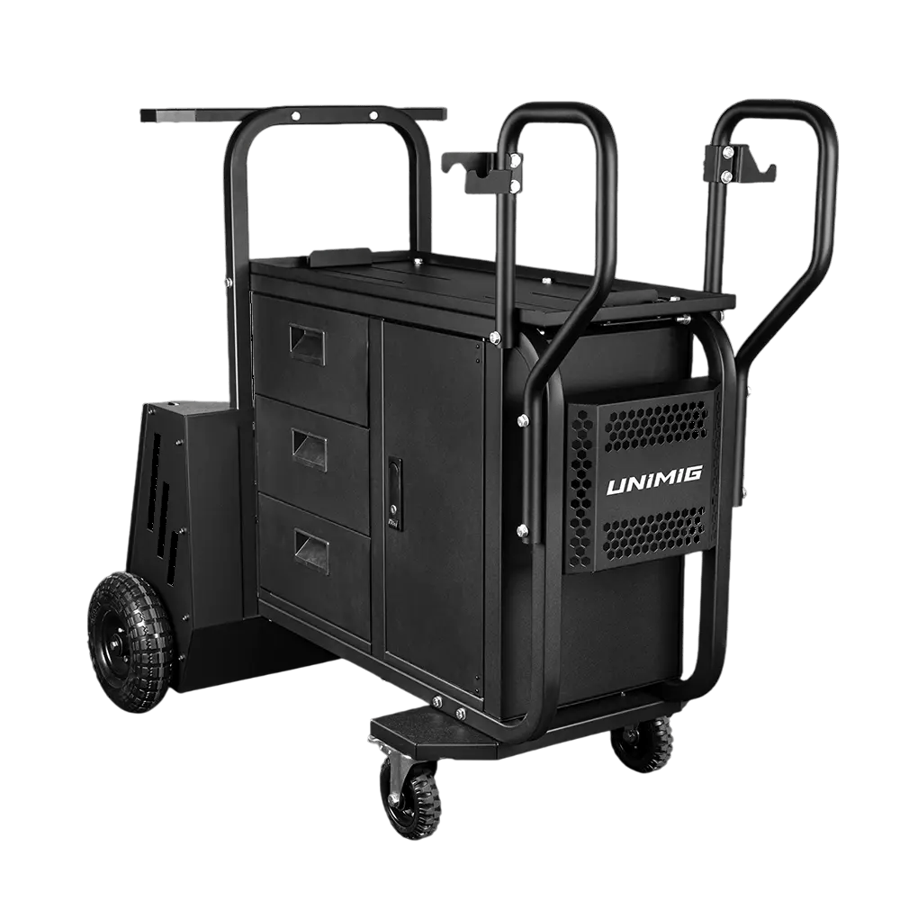 UNIMIG T50 Welding Trolley - Heavy Duty, Portable, High Efficiency