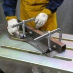 2x Strong Hand Utility Clamp 520mmx180mm Light Duty G-Rail - Image 5