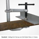 2x Strong Hand 4-IN-1 Utility Clamp 215x120mm