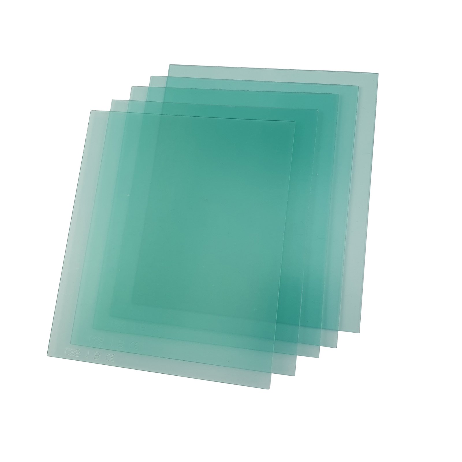 10 x UNIMIG Style Outer Lens 133mm x 114mm to Suit P1004 / RWX6000 / RWX8000 Welding Helmet