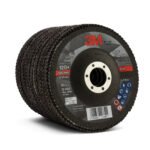 3M 125mm 5" 769F 120 Grit Flap Disc - 100 Each - UU010034740
