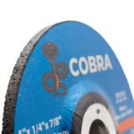 100 x Cobra 5" x 6mm Grinding Disc - INOX Steel - 125mm - Image 3