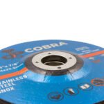 50 x Cobra 5" x 6mm Grinding Disc - INOX Steel - 125mm - Image 5