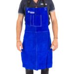 Weldclass Blue Leather Welders Welding Apron 900mm x 600mm WC-01753
