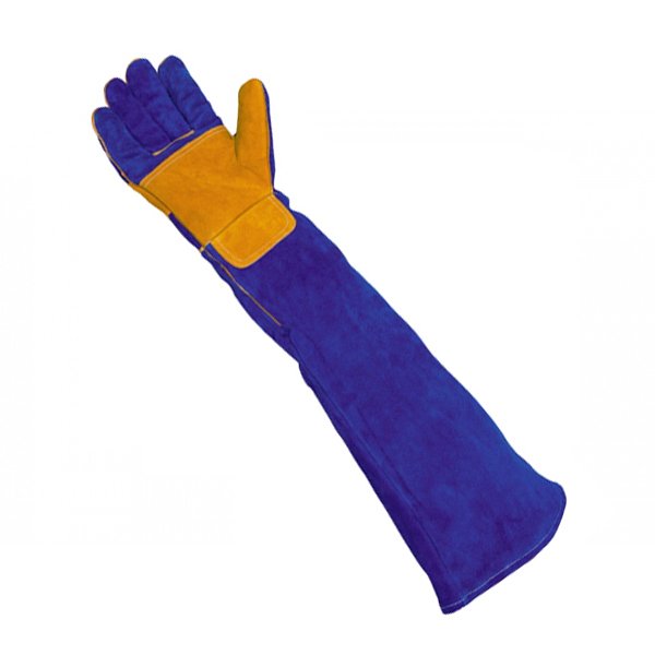 2 Pairs - Weldclass MIG Welders Gloves Full Arm Protection 680mm Long