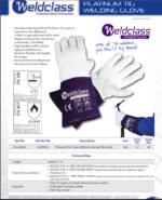 12 x Weldclass Platinum Soft Skin Tig Welders Gloves - Image 3