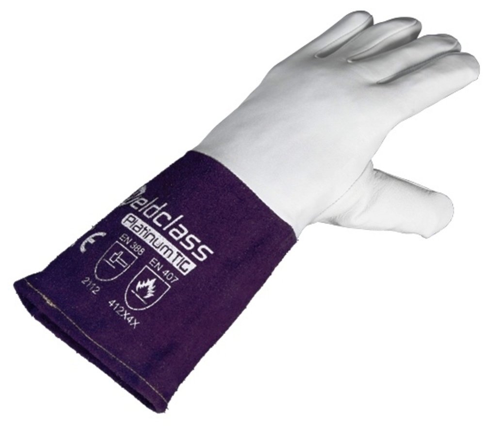 1 x Weldclass Platinum Soft Skin Tig Welders Gloves