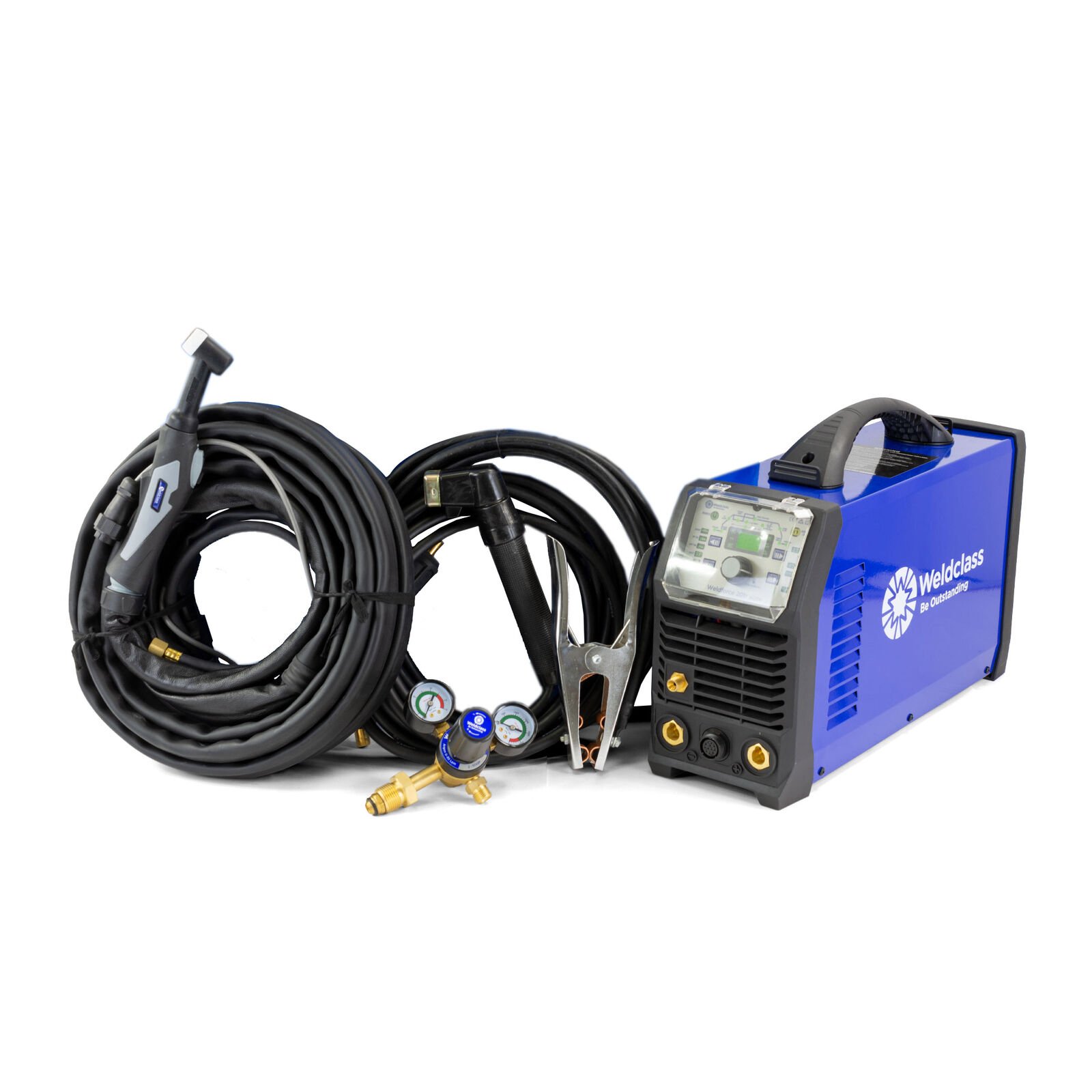 WF-06172-MEGA Weldclass 200 Amp ACDC TIG Welder - FORCE 201T AC/DC Pulse + MEGA Combo + FREE WIRE (WF-06172) - Image 1