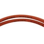 1 Meter Orange LPG Gas Hose 5mm - No Fittings
