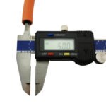 1 Meter Orange LPG Gas Hose 5mm - No Fittings - Image 3