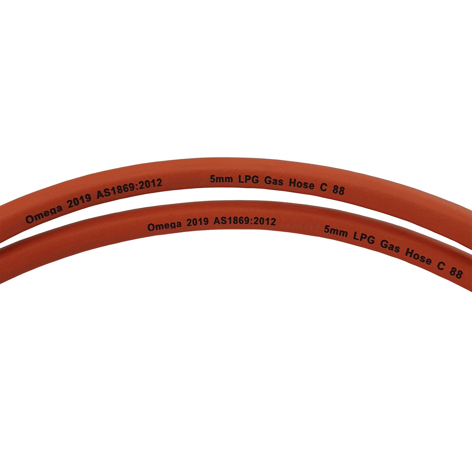 5m LPG Gas Hose 5mm - No Fittings