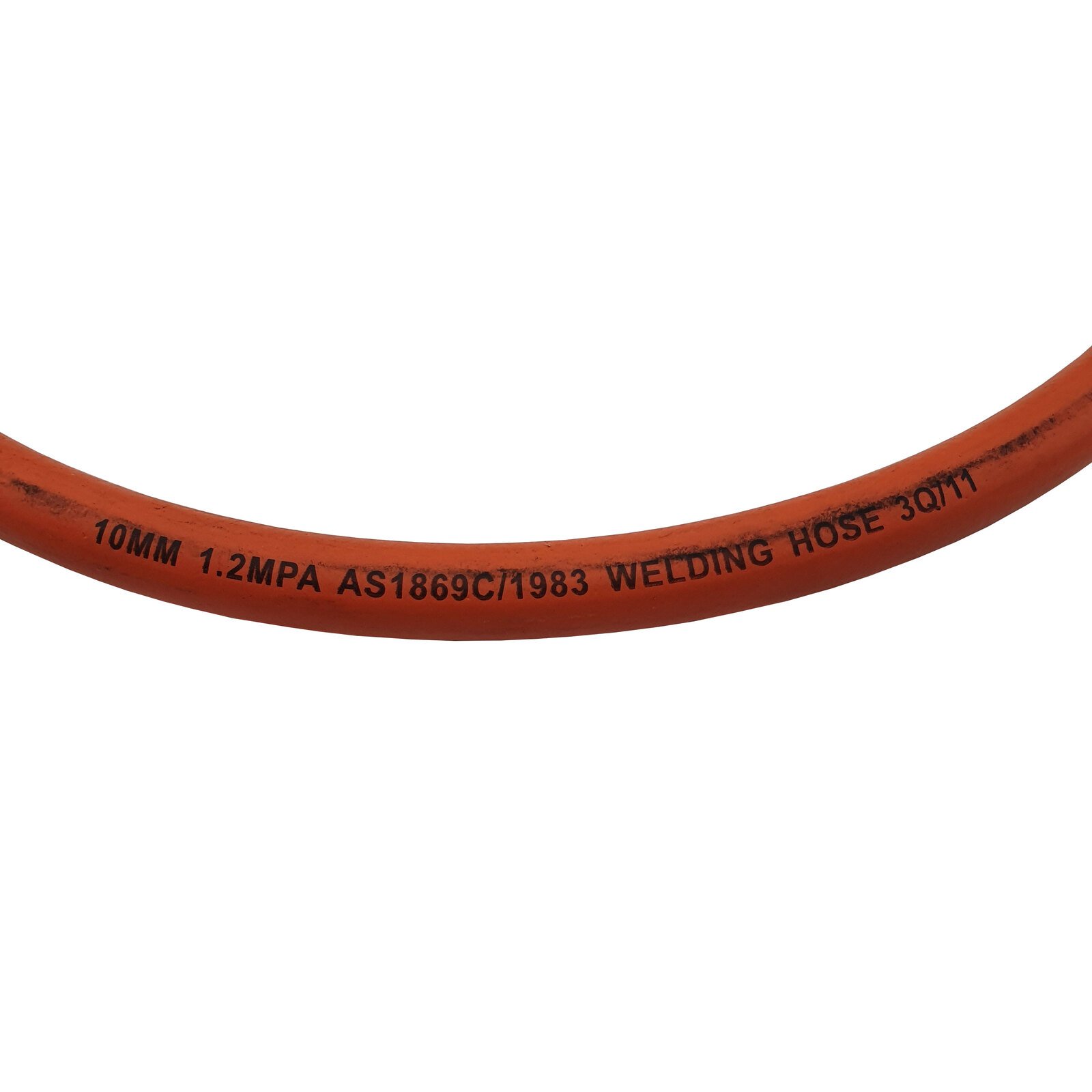 10m 10mm LPG Gas Hose Orange Welding Cooking Stove