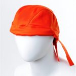 1x Orange Welders Bandana / Cap Skull Rag