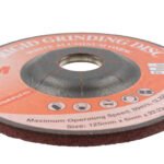 3M 5" 125mm x 6mm 36 Grit White Aluminium Rigid Grinding Disc - 100 Each - Image 4