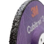 3M 125mm / 5" x 7mm 36 Grit Cubitron 3 Depressed Center Grinding Disc - 100 Each 98647 - Image 6