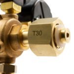 COBRA CO2 Regulator with 6mm Barb - Twin Gauge Brewers Reg - Image 5