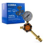 COBRA LPG Regulator Flow Meter - Heating / Welding 0 - 400 KPA - Image 2
