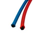 3mm Braided Flexi Hose for Little Torch - 5m  - Red and Blue - Image 2