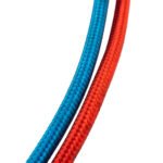 3mm Braided Flexi Hose for Little Torch - 5m  - Red and Blue - Image 3